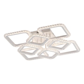 JUST LIGHT. 15269-16 - LED lubinis šviestuvas CRYSTALLO LED/43,5W/230V 49x49 cm balta
