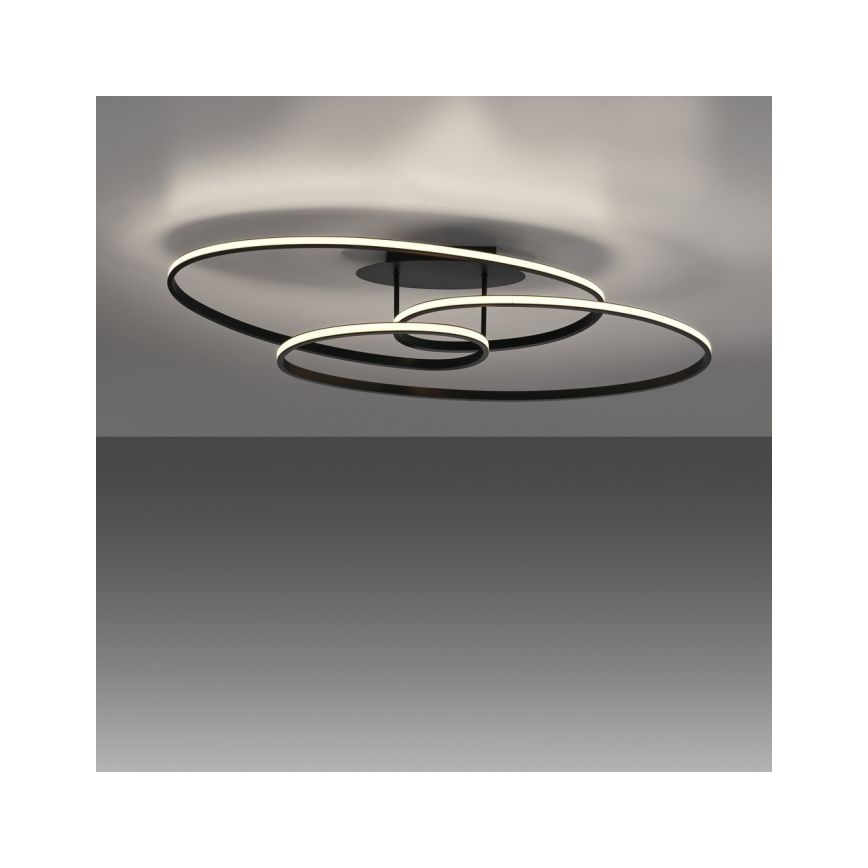 JUST LIGHT. 15321-18 - LED lubinis šviestuvas LUMACA LED/33W/230V juoda