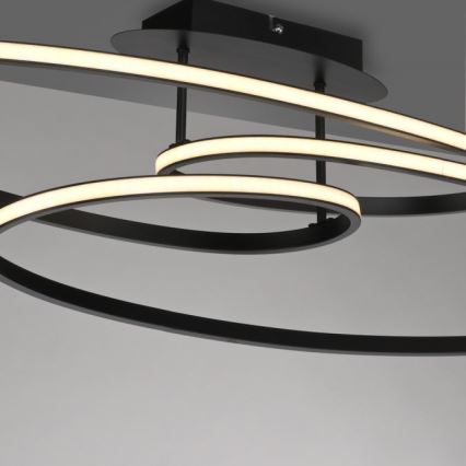 JUST LIGHT. 15321-18 - LED lubinis šviestuvas LUMACA LED/33W/230V juoda