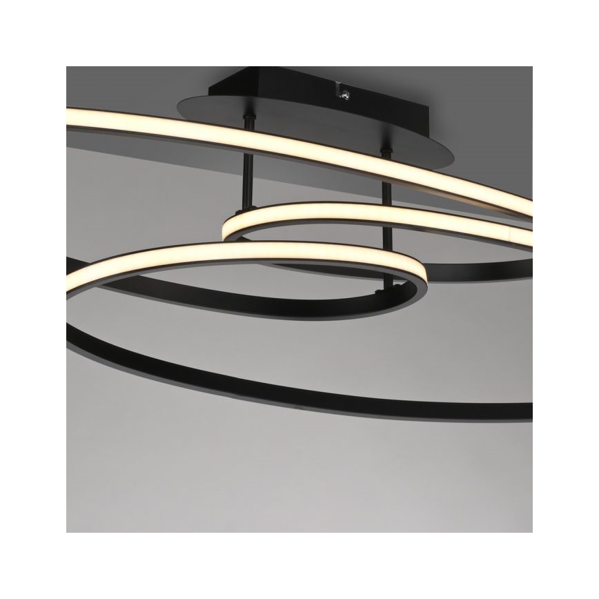 JUST LIGHT. 15321-18 - LED lubinis šviestuvas LUMACA LED/33W/230V juoda