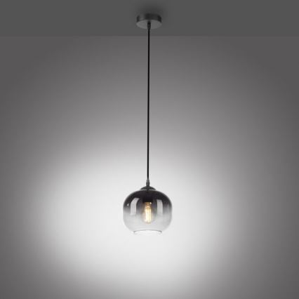 JUST LIGHT. 15420-18 - Pakabinamas sietynas ZEA 1xE27/25W/230V juoda