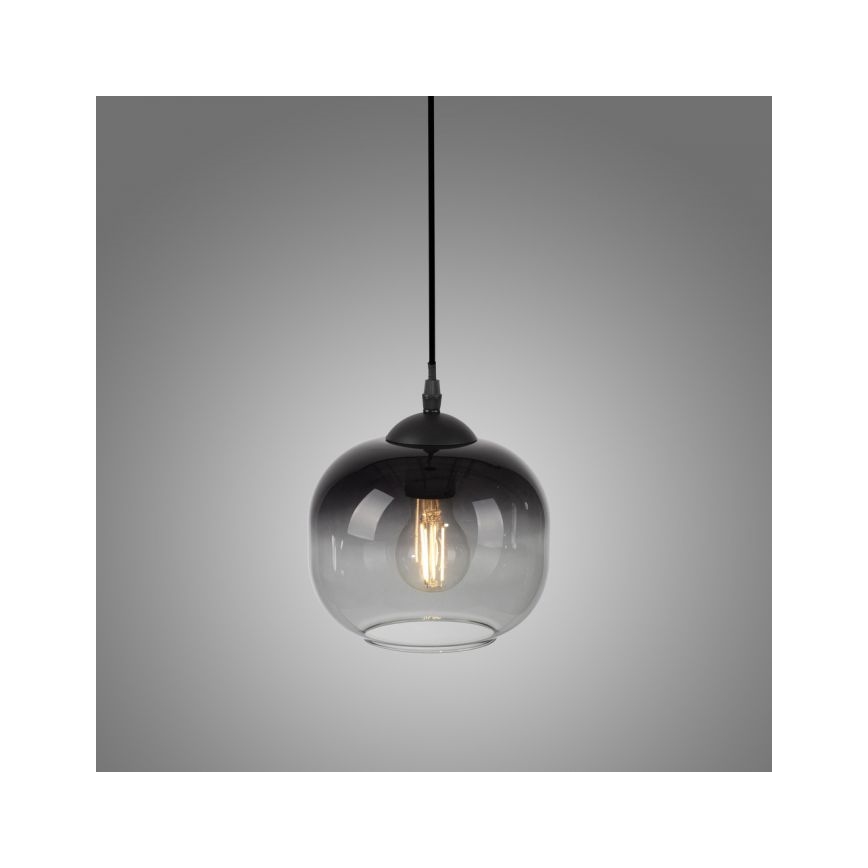 JUST LIGHT. 15420-18 - Pakabinamas sietynas ZEA 1xE27/25W/230V juoda