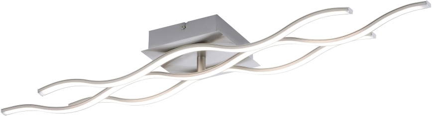 JUST LIGHT. 16266-55 - LED RGB pritemdomas lubinis šviestuvas LOLA WAVE LED/30W/230V 2700-5000K + nuotolinio valdymo pultas