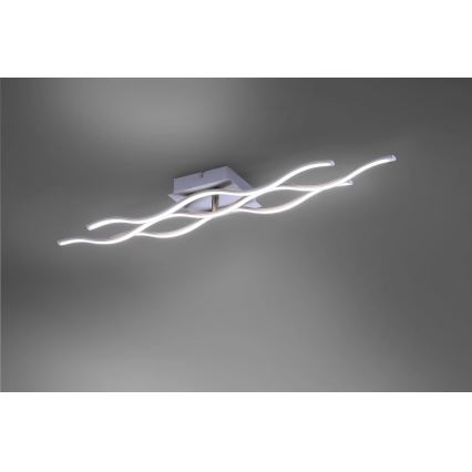 JUST LIGHT. 16266-55 - LED RGB pritemdomas lubinis šviestuvas LOLA WAVE LED/30W/230V 2700-5000K + nuotolinio valdymo pultas
