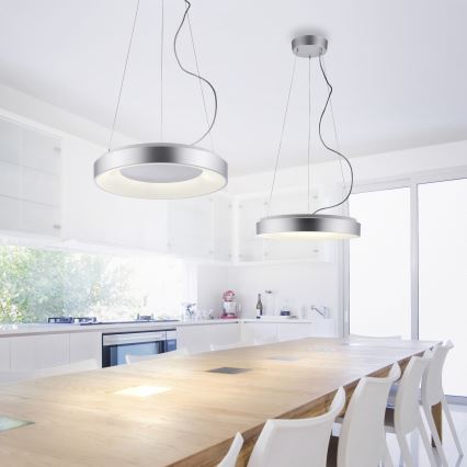 JUST LIGHT. 17075-21 - LED Reguliuojamas pakabinamas sietynas KETO ANIKA LED/26,5W/230V 2700-5000K + nuotolinio valdymo pultas