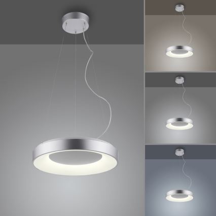 JUST LIGHT. 17075-21 - LED Reguliuojamas pakabinamas sietynas KETO ANIKA LED/26,5W/230V 2700-5000K + nuotolinio valdymo pultas