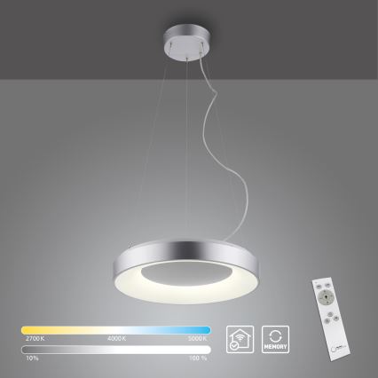 JUST LIGHT. 17075-21 - LED Reguliuojamas pakabinamas sietynas KETO ANIKA LED/26,5W/230V 2700-5000K + nuotolinio valdymo pultas