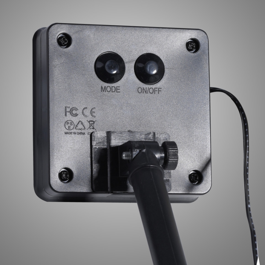 JUST LIGHT. 19971-18 - LED RGB saulės juosta TEANIA LED/3,7V 5 m 1200 mAh IP44 juoda