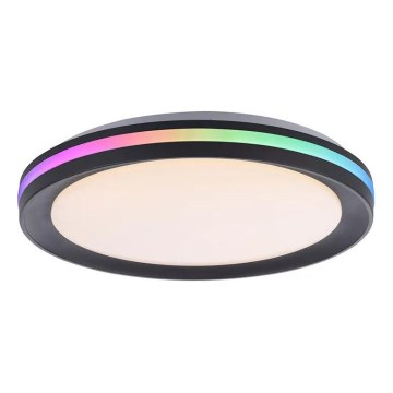 JUST LIGHT. 7509018 - LED RGBW reguliuojamas lubų šviestuvas GANGES LED/24W/230V 2700-5000K + nuotolinis valdymas