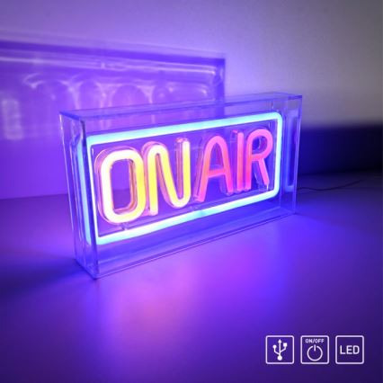 JUST LIGHT. 85013-70 - LED Neoninis stalas dekoracija NEON LED/4W/5V On Air