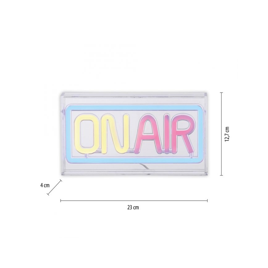 JUST LIGHT. 85013-70 - LED Neoninis stalas dekoracija NEON LED/4W/5V On Air
