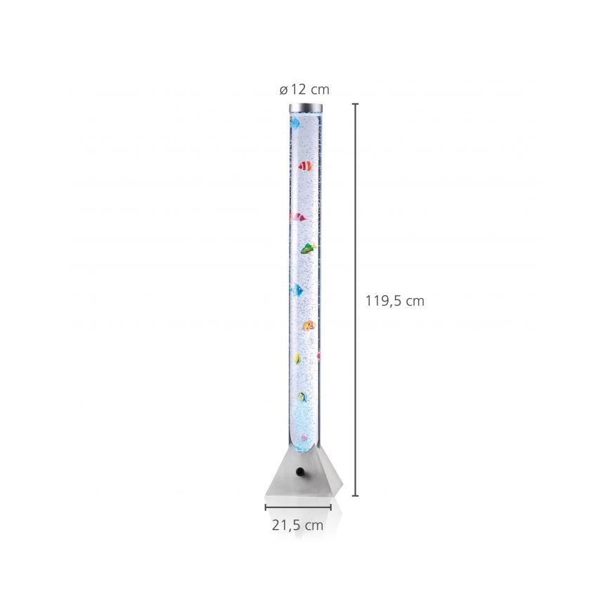 JUST LIGHT. 85106-55 - LED RGB Dekoratyvinis Toršeras AVA 12xLED/0,06W/230V