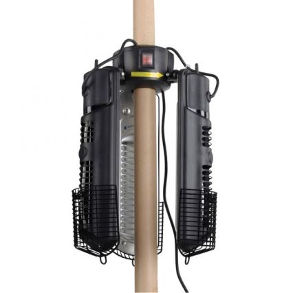 JUST LIGHT. 99513-18 - Lauko šildymo elementas GLOW 3x650W/1300W/2000W/230V IP34