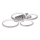 JUST LIGHT. L16271-55 - LED RGBW Reguliuojamas lubinis šviestuvas JOHANNA LOLASMART LED/24W/230V 2700-5000K + nuotolinio valdymo pultas