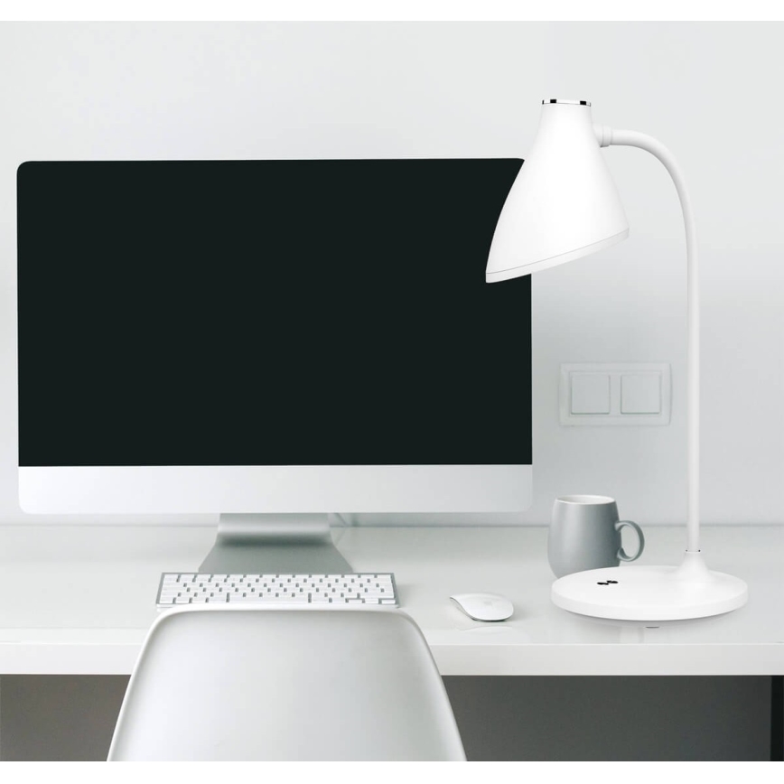 Reguliuojama LED jutiklinė stalinė lempa LED/5W/5V 2400 mAh