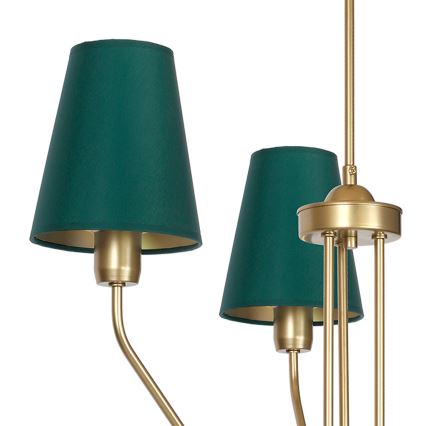 Kabinamas sietynas VICTORIA 3xE27/60W/230V žalia