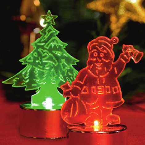 Kalėdinė dekoracija 1xLED/1xCR2032