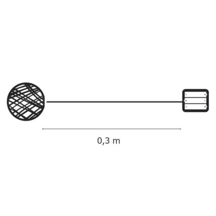 Kalėdinė dekoracija patalpoms IP20 XMAS 20xLED/2W/4,5V