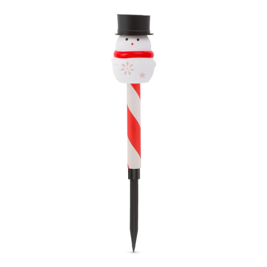 Kalėdinė LED saulės lempa LED/1,2V IP44 sniego senis 200 mAh