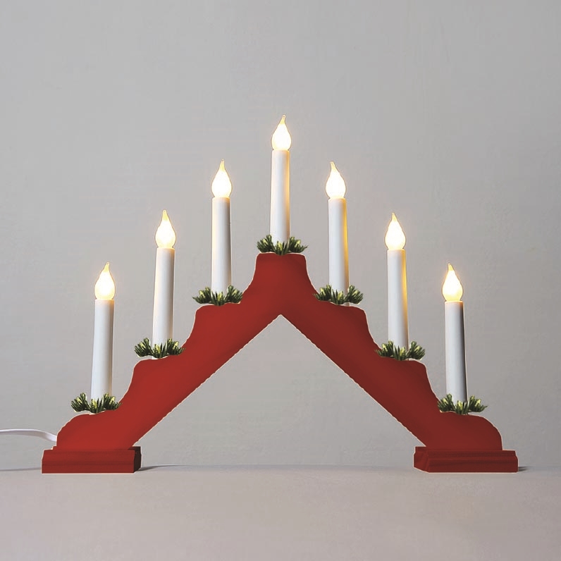 Kalėdinė žvakidė FILAMENT 7xE10/0,2W/230V