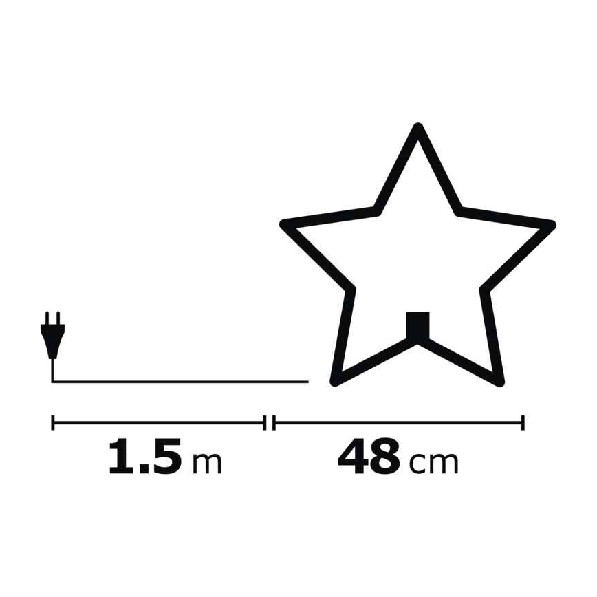 Kalėdų dekoracija 1xE14/230V pilka