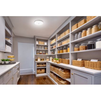 LED lubinis šviestuvas su judesio ir sutemų jutikliu FOGLER LED/12W/230V, Ø 28 cm