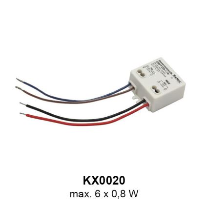 Kanlux 23100 - LED naktinė lemputė SOLA 1xLED/0,8W/12V