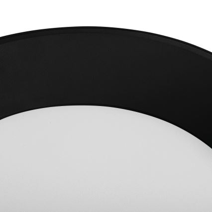 LED taškinis šviestuvas SONOR LED/6W/230V 3000/4000/5700K + LED/1,5W 2200K Ø 9 cm juodas