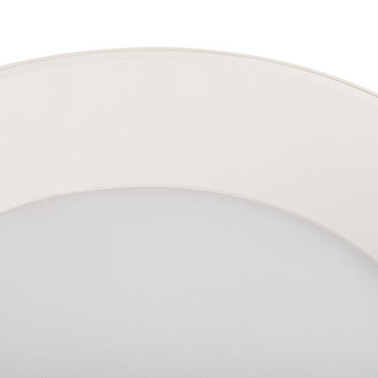 LED taškinis šviestuvas SONOR LED/12W/230V 3000/4000/5700K + LED/1,5W 2200K Ø 14 cm baltas
