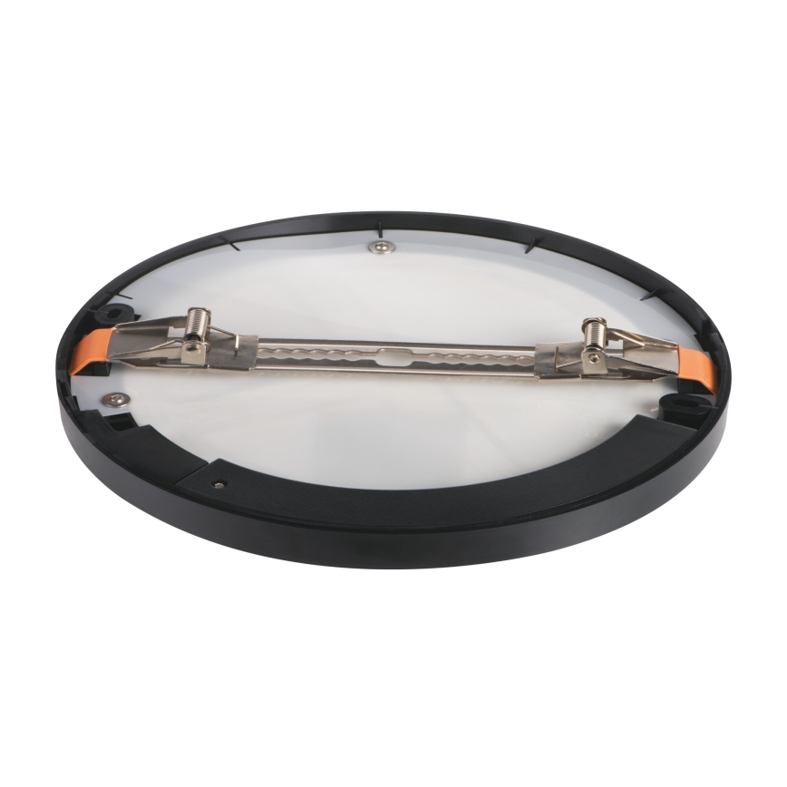 LED Lubinis/pakabinamas šviestuvas su judesio jutikliu 2in1 ERGA LED/17W/230V 3000/4000/6500K juodas