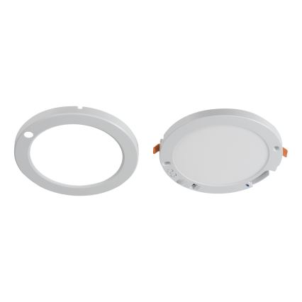 LED Lubinis/Įleidžiamas šviestuvas su judesio jutikliu 2in1 ERGA LED/17W/230V 3000/4000/6500K balta