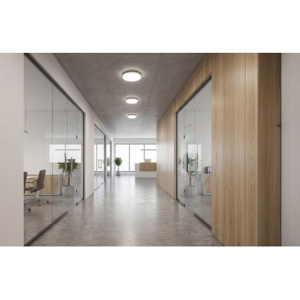 LED lubinis šviestuvas VARSO LED/22/30W/230V 3000/4000/6500K Ø 33 cm IP54