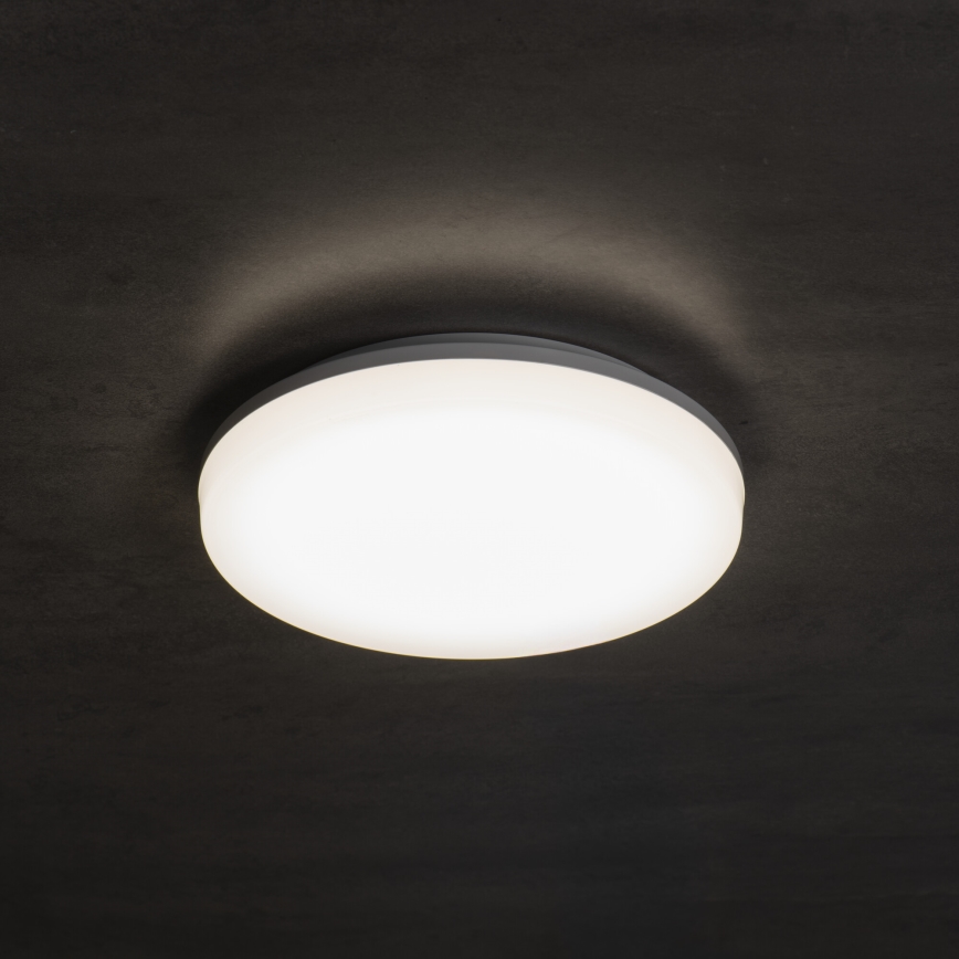LED lubinis šviestuvas VARSO LED/22/30W/230V 3000/4000/6500K Ø 33 cm IP54