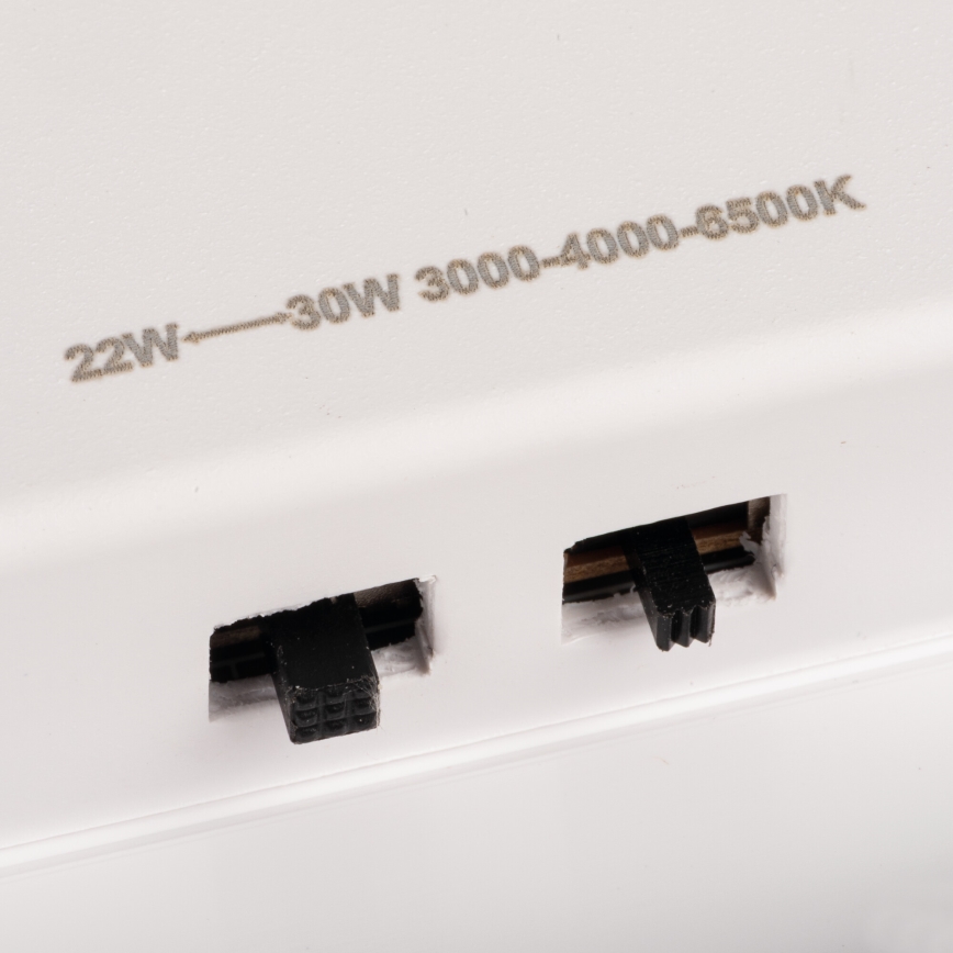 LED lubinis šviestuvas VARSO LED/22/30W/230V 3000/4000/6500K Ø 33 cm IP54
