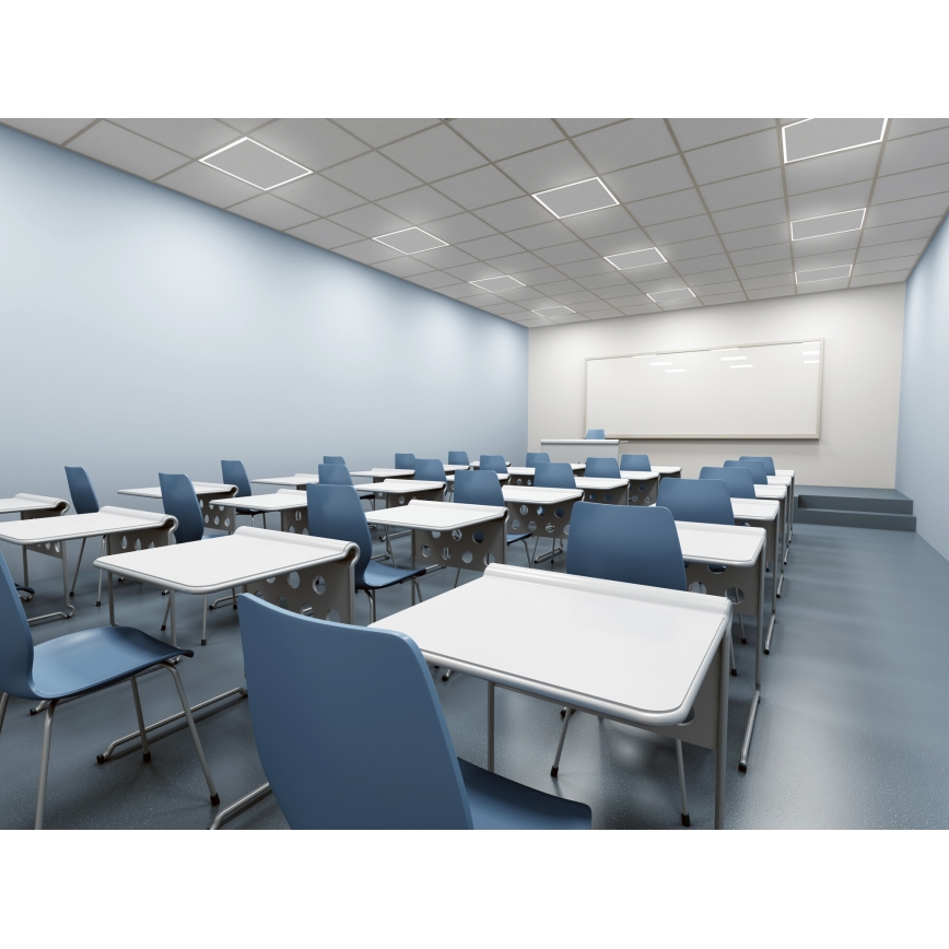 LED įleidžiamas rėmas AVAR LED/32W/230V 4000K UGR19 59,5x59,5 cm