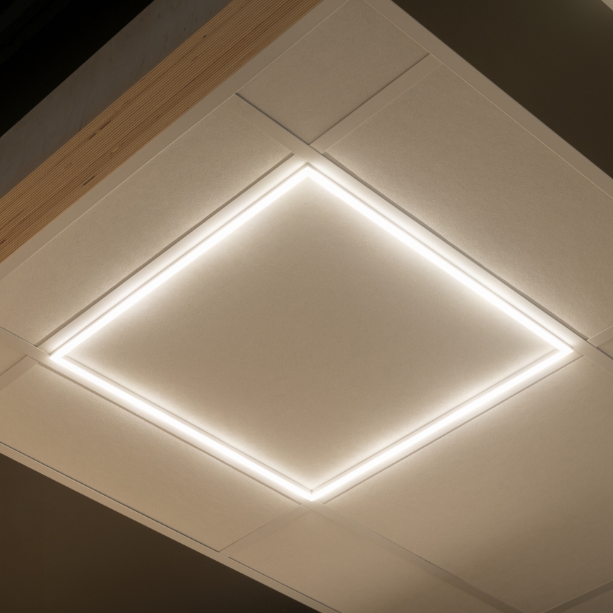 LED Įleidžiamas rėmas AVAR LED/32W/230V 3000/4000/6500K 59x59 cm