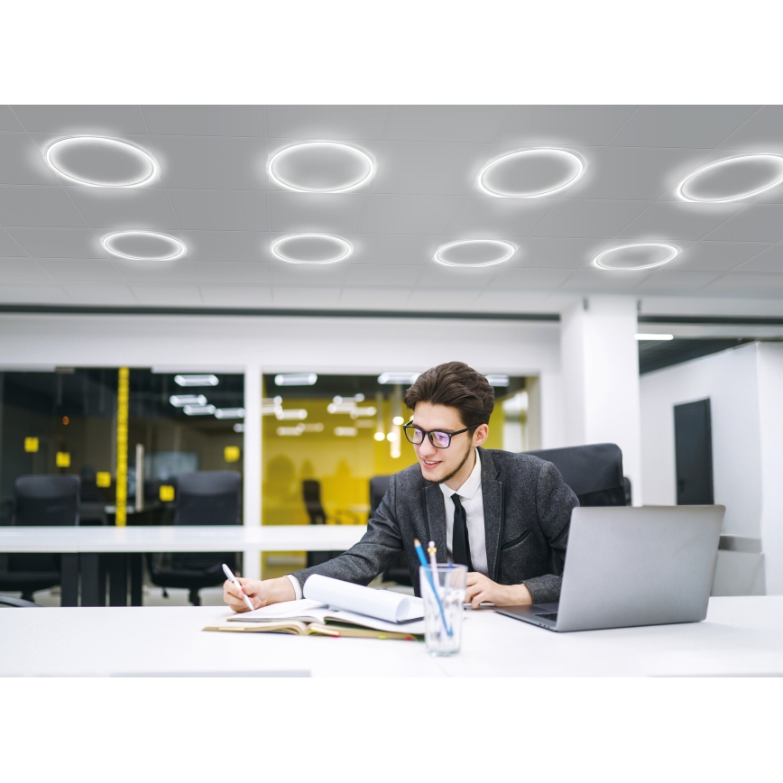 LED Įleidžiamas rėmas AVAR LED/40W/230V 4000K diametras 59 cm
