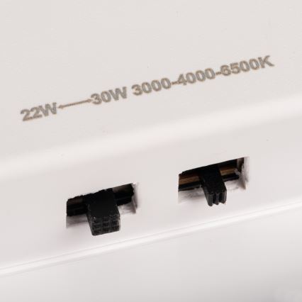LED lubinis šviestuvas su judesio ir sutemų jutikliu VARSO LED/22/30W/230V 3000/4000/6500K Ø 33 cm IP54