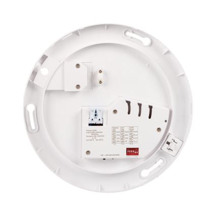 LED lubinis šviestuvas su judesio ir sutemų jutikliu VARSO LED/22/30W/230V 3000/4000/6500K Ø 33 cm IP54
