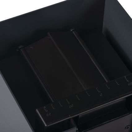 LED saulės lauko sieninis šviestuvas su jutikliu REKA LED/3W/3,7V 1800 mAh 3000/4000/6500K IP65 juodas