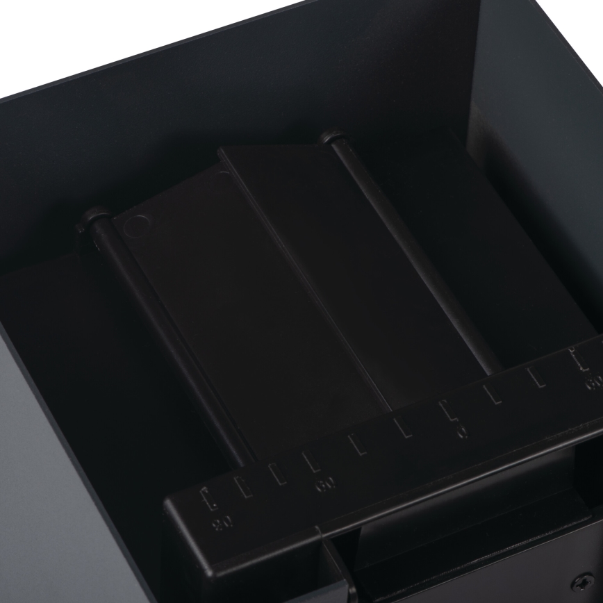 LED saulės lauko sieninis šviestuvas su jutikliu REKA LED/3W/3,7V 1800 mAh 3000/4000/6500K IP65 juodas