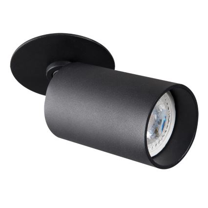 Įmontuojamas taškinis šviestuvas CHIRO 1xGU10/35W/230V juodas