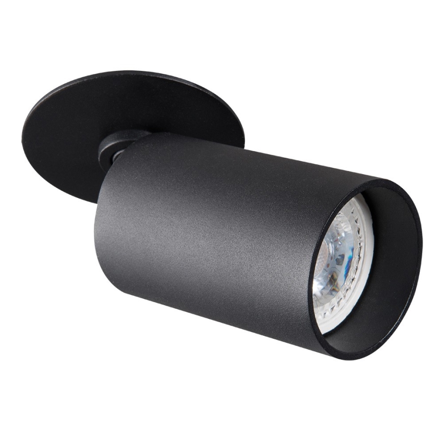 Įmontuojamas taškinis šviestuvas CHIRO 1xGU10/35W/230V juodas