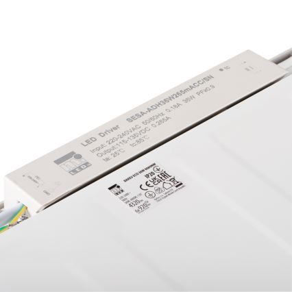 LED lubinis šviestuvas BAREV ECO LED/36W/230V 4000K 60x60 cm