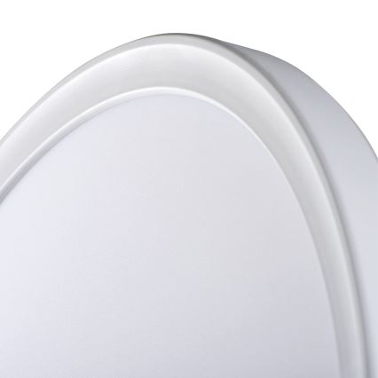 LED lubinis vonios šviestuvas AZPO LED/11,8W/230V diametras 22,5 cm IP54 balta