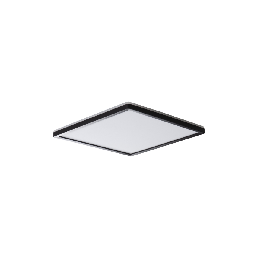 LED lubinis vonios šviestuvas AZPO LED/12,3W/230V IP54 juoda