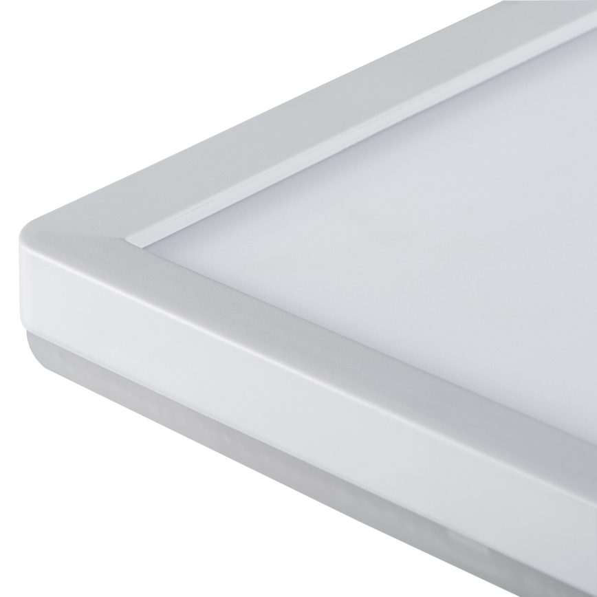 LED lubinis vonios šviestuvas AZPO LED/22W/230V 42x42 cm IP54 balta