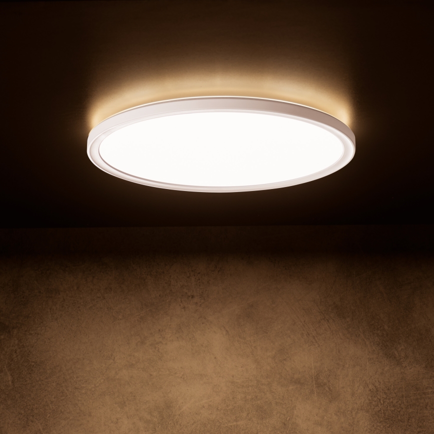 LED lubinis šviestuvas AZPO, 11,8 W, 230 V, 3000/4000/6000 K, Ø 22,5 cm, IP54, baltas
