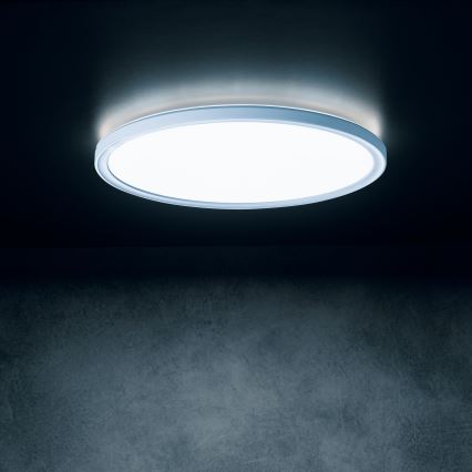 LED lubinis šviestuvas AZPO, 11,8 W, 230 V, 3000/4000/6000 K, Ø 22,5 cm, IP54, baltas