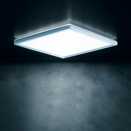 LED lubinis šviestuvas AZPO LED/12,3W/230V 3000/4000/6000K 22,5x22,5 cm IP54 balta